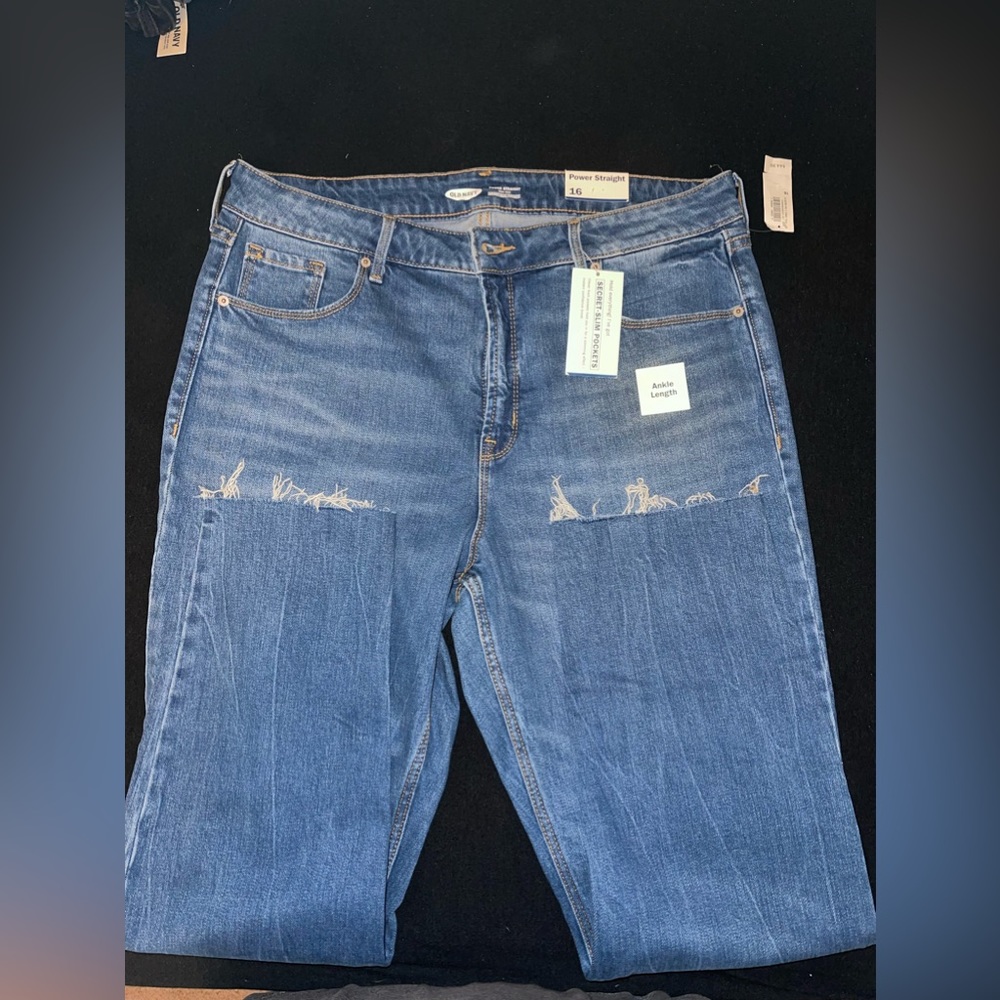 Power straight jeans
